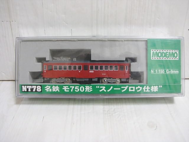 モデモ  NT78 名鉄 モ750形 スノープロウ仕様 モデモ NT78 名鉄 モ750形 スノープロウ仕様 - メルカリ